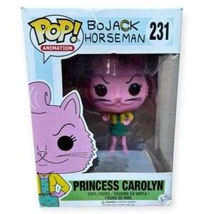 Funko Pop! Bojack Princess Carolyn 231 JJL170412 Pink Vinyl Action Figure In Box